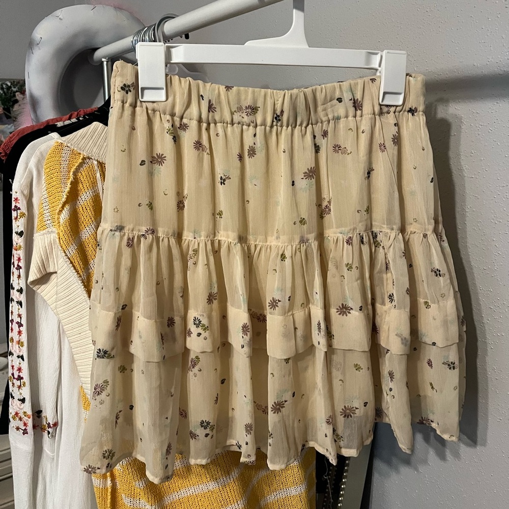 Free people mini skirt